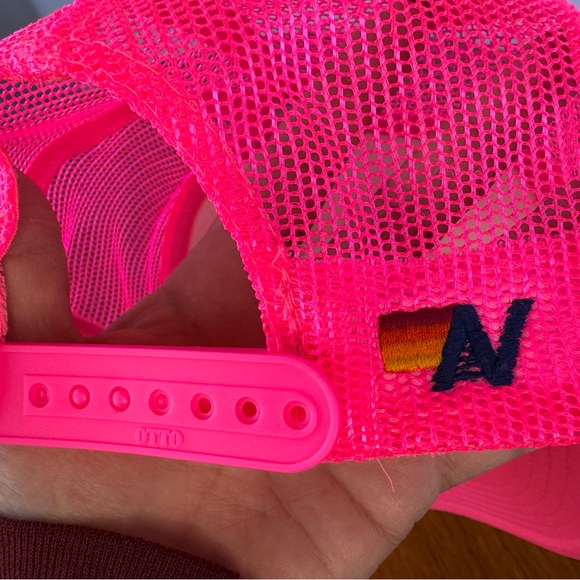 Aviator Nation Neon Pink Trucker Hat main image 7